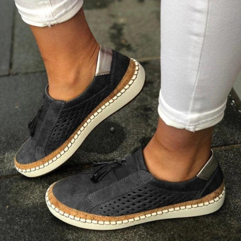 Black Orthoflex Slip-Ons for Men UK – Comfortable Footwear, Smart Casual & Holiday Wear