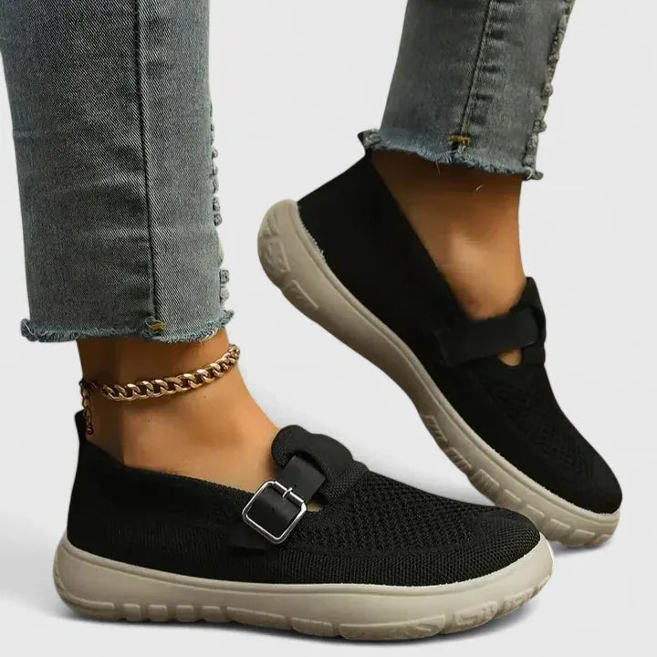 Brown Orthopedic Loafers for Women UK – Smart Casual Office Wear Evening