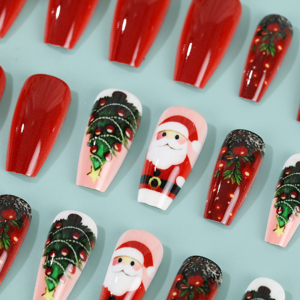 Christmas Art Nails – Gift, Festive Manicure