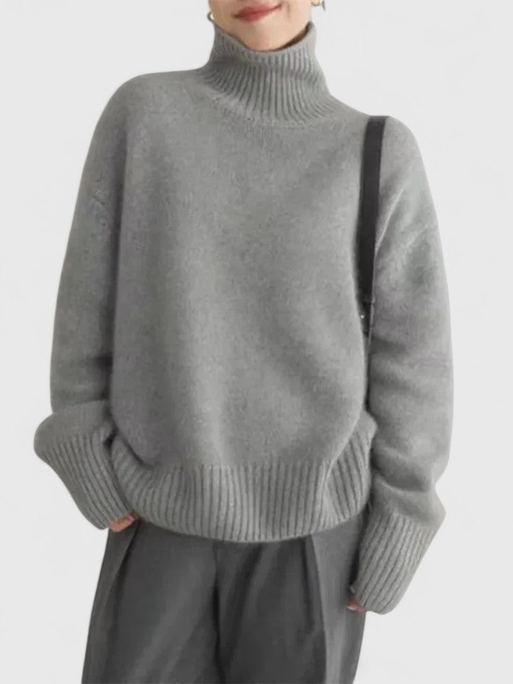 Women's Elegant Cardigan Sweater – Casual, Office