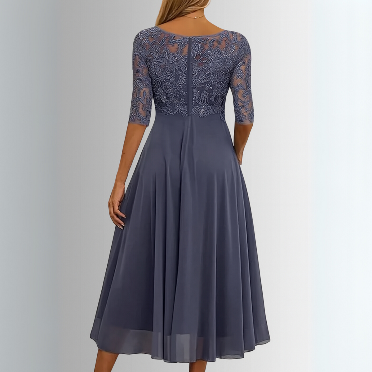 Elegant Lace Dress for Women | Stylish Evening Wear | Classic Fit