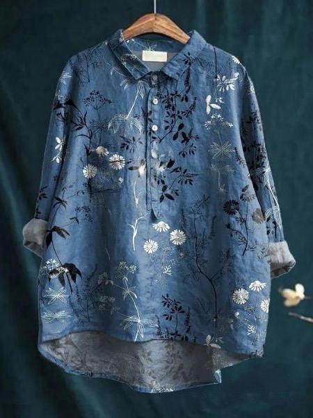 Floral Blouse for Women UK – Smart Casual Office Brunch Holiday Wear