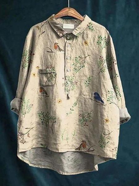 Floral Blouse for Women UK – Smart Casual Office Brunch Holiday Wear