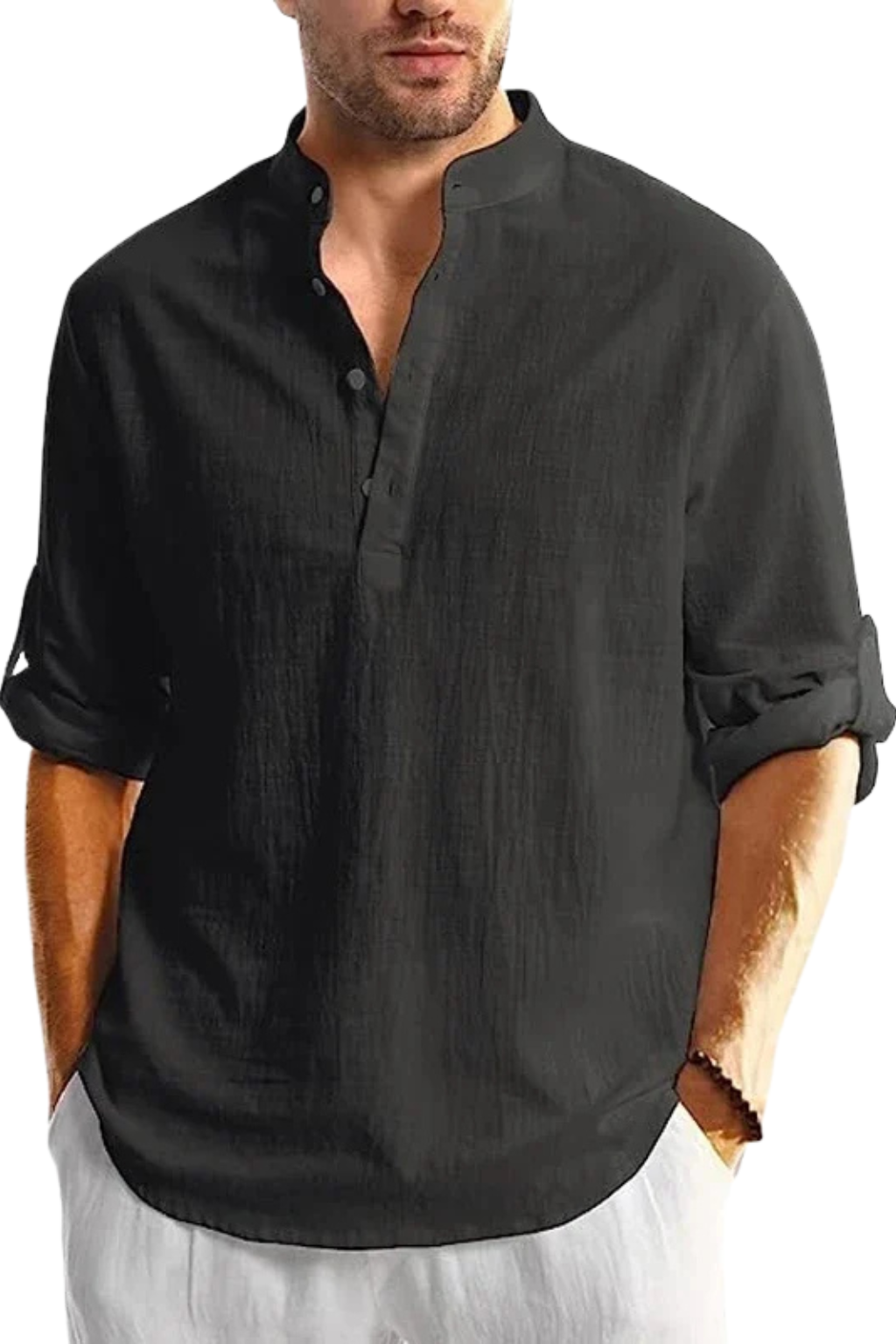 Linen Collared Men's Shirt UK – Smart Casual & Holiday & Resort Wear