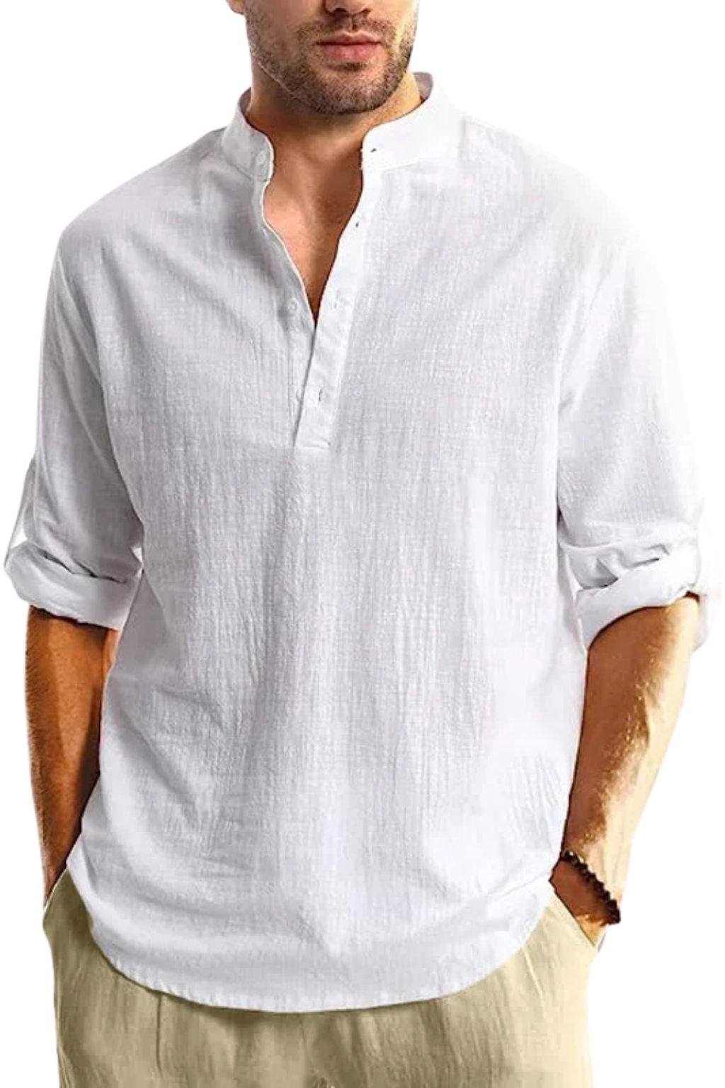 Linen Collared Men's Shirt UK – Smart Casual & Holiday & Resort Wear