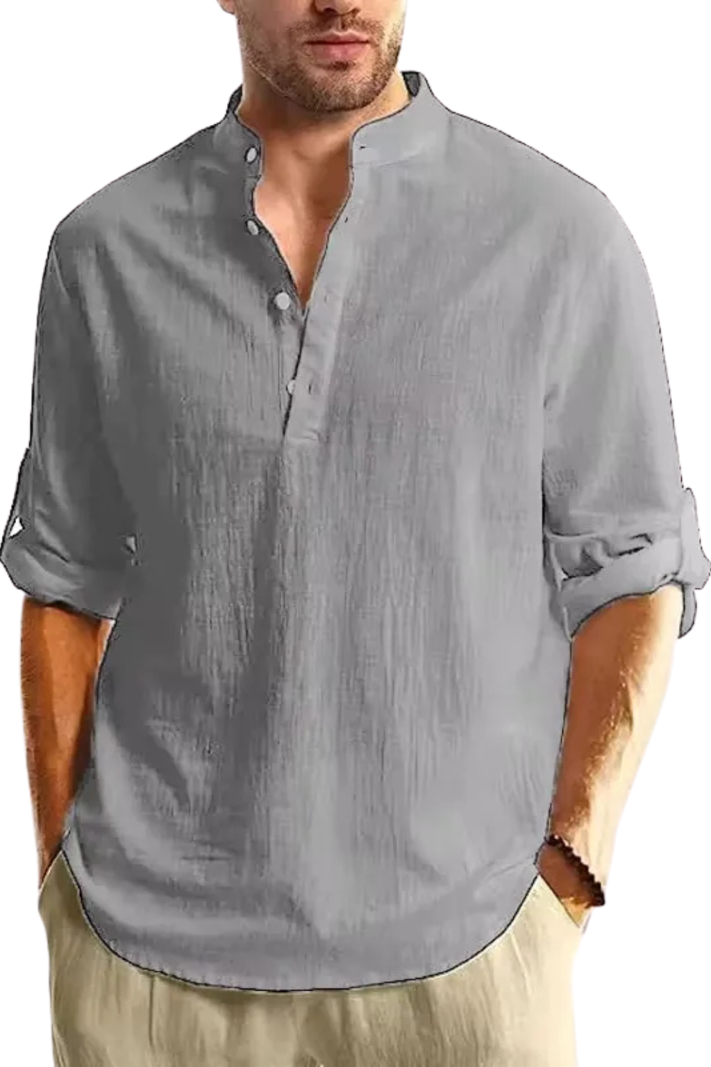 Linen Collared Men's Shirt UK – Smart Casual & Holiday & Resort Wear