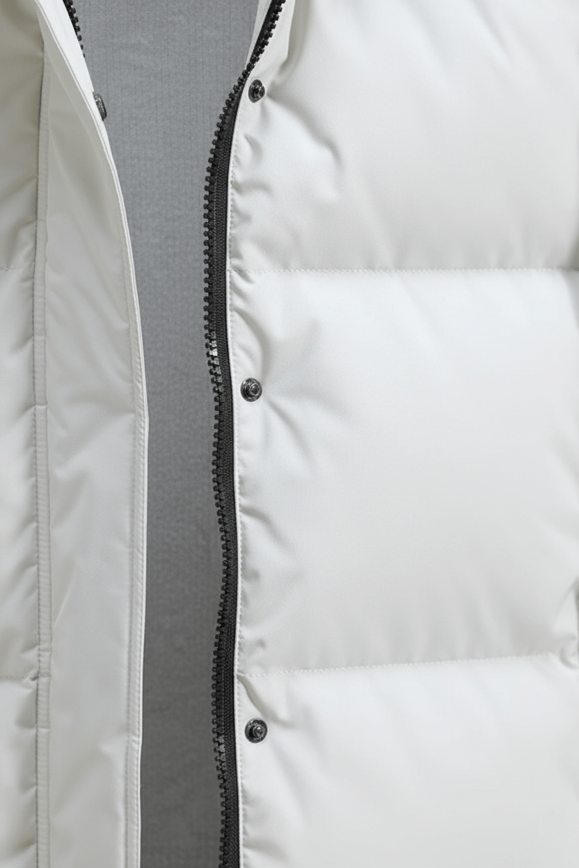 Men's Heavy Insulated Hooded Trench Coat - Relaxed Fit, Warm Outerwear for Cold Weather