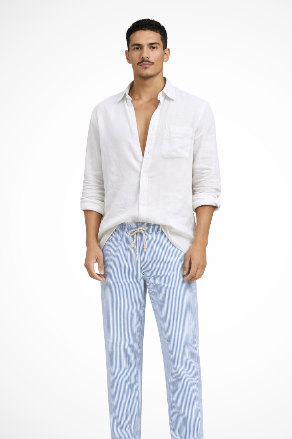 Linen Long Sleeve Men's Shirt UK – Smart Casual & Holiday & Resort Wear