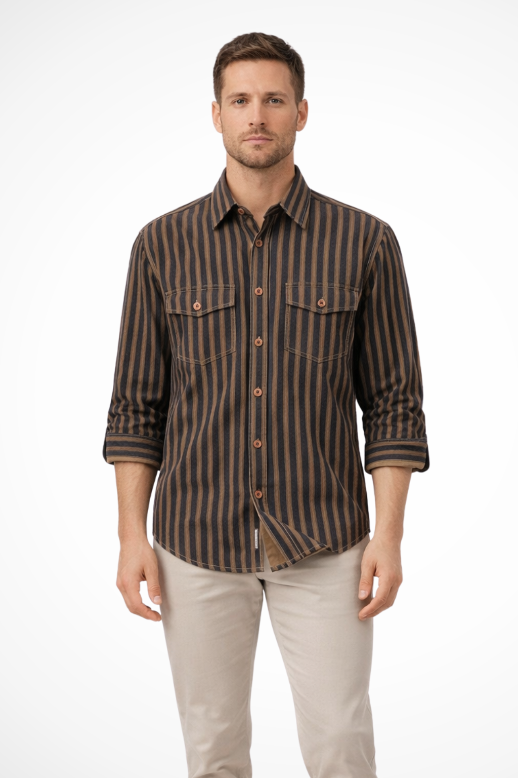 Long Sleeve Men's Shirt UK – Smart Casual & Holiday & Resort Wear
