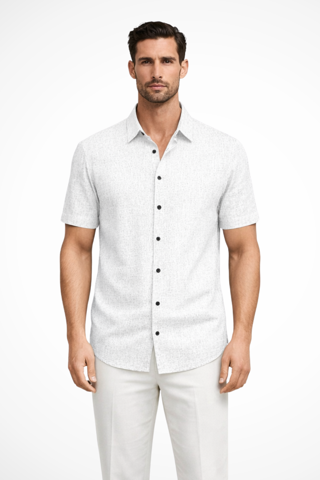 Cotton Short Sleeve Men's Shirt UK – Smart Casual & Holiday & Resort Wear