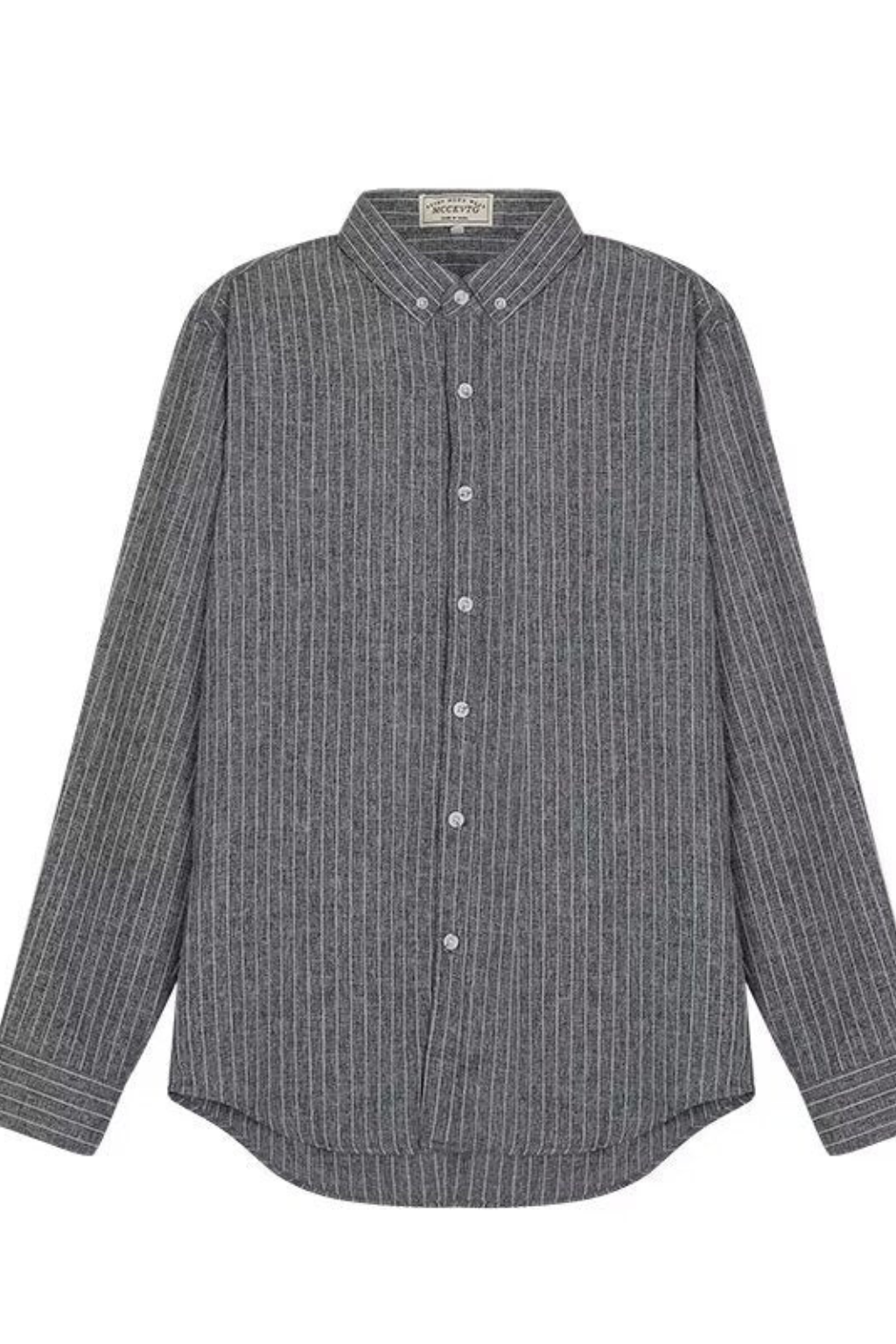 Cotton Blend Long Sleeve Men's Shirt UK – Smart Casual & Holiday & Resort Wear
