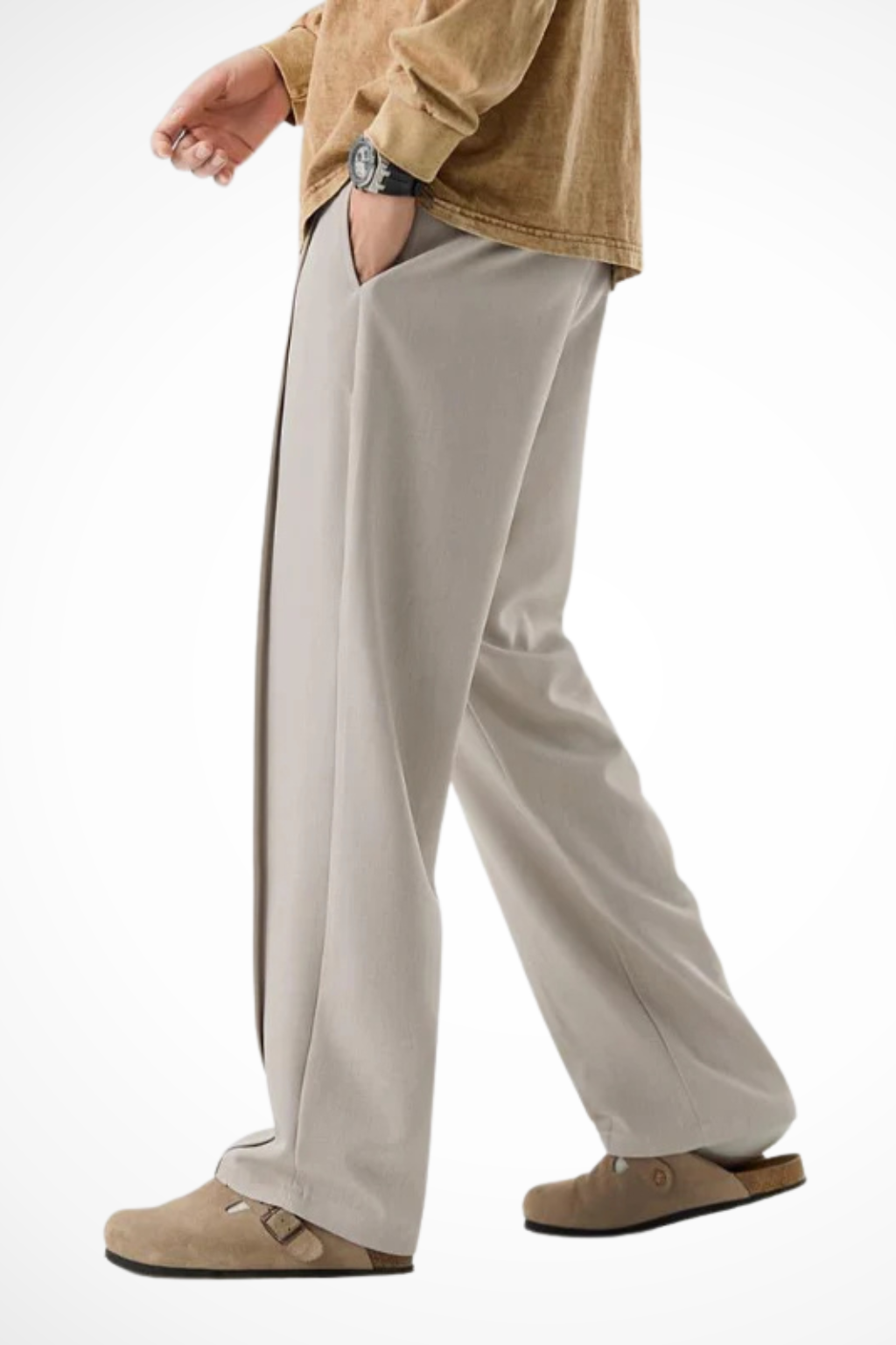 Wide Leg Men's Trousers UK – Smart Casual & Holiday Wear
