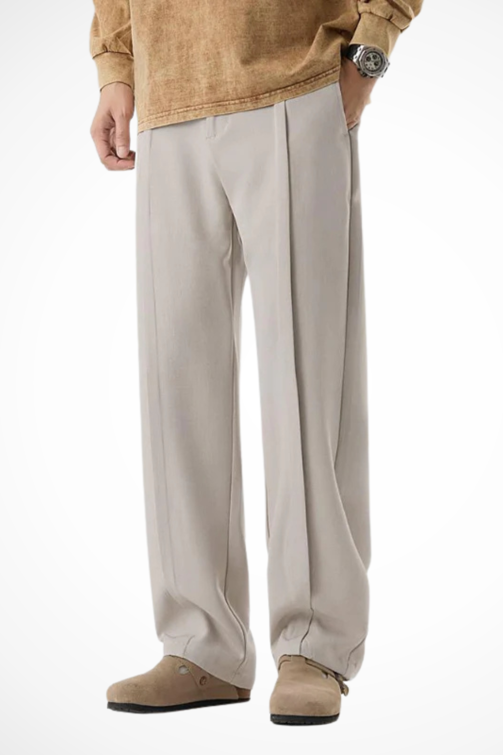 Wide Leg Men's Trousers UK – Smart Casual & Holiday Wear