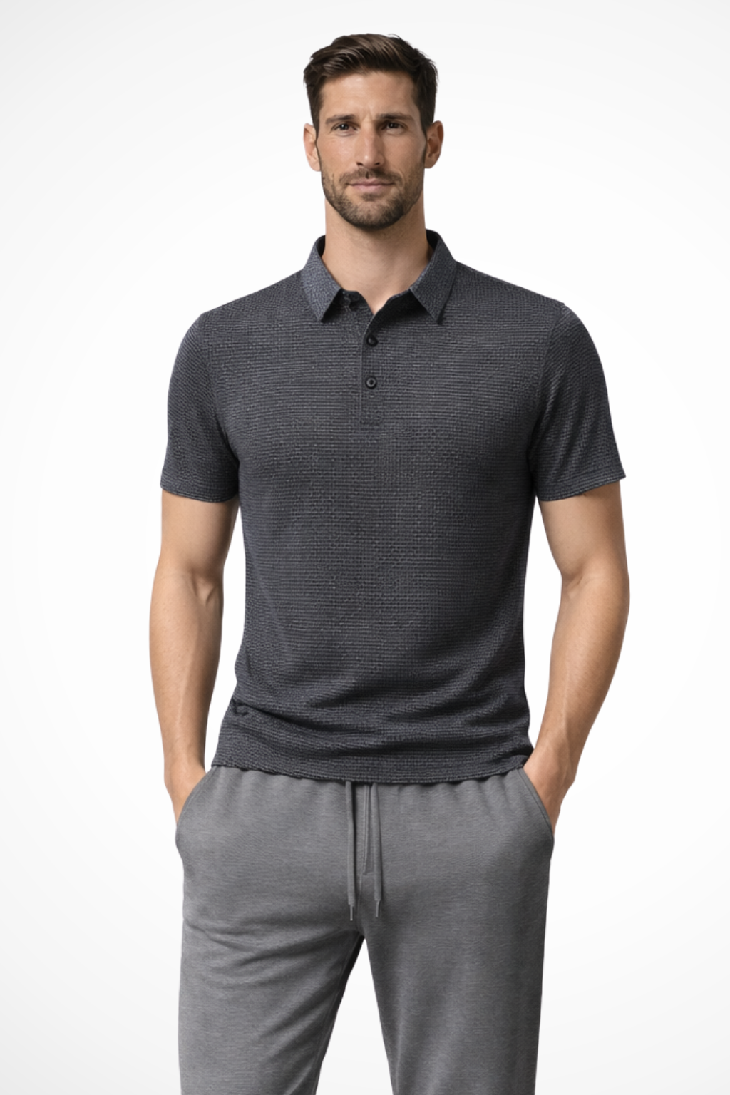Knit Short Sleeve Men's Shirt UK – Smart Casual & Holiday & Resort Wear