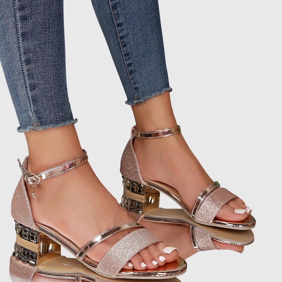 Orthopedic Heeled Sandals for Women UK – Smart Casual Office Wear Evening