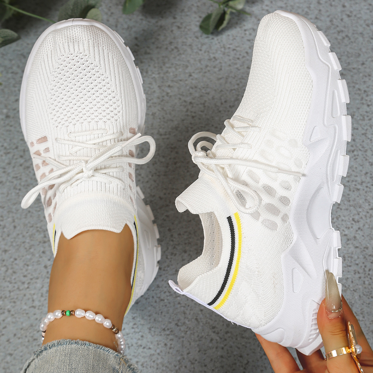 Orthopedic Sneakers for Comfort and Support | Breathable Mesh Design