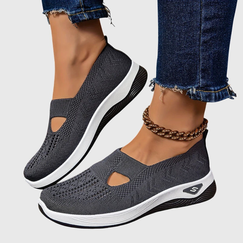 Orthopedic Slip-On Shoes for Comfort | Breathable Fabric | Casual Footwear