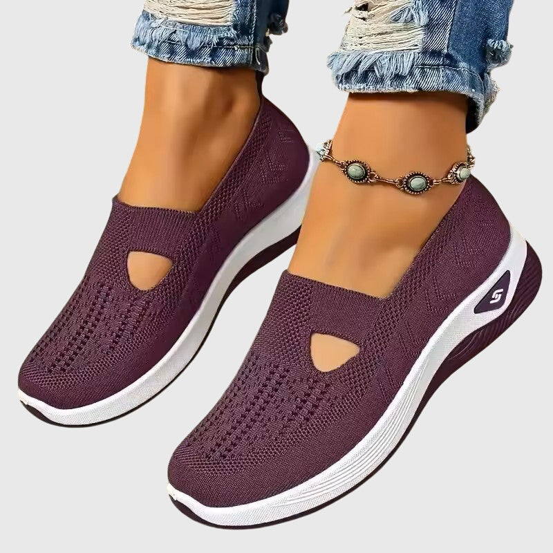 Orthopedic Slip-On Shoes for Comfort | Breathable Fabric | Casual Footwear