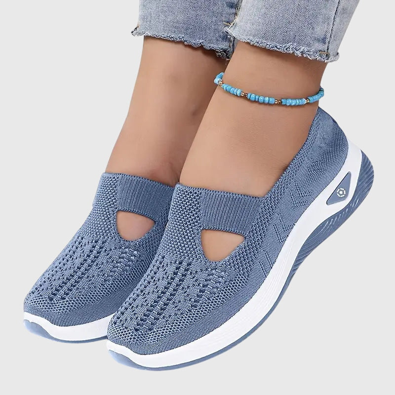 Orthopedic Slip-On Shoes for Comfort | Breathable Fabric | Casual Footwear