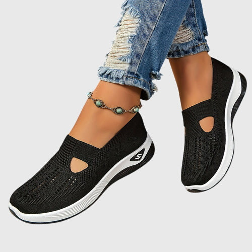 Orthopedic Slip-On Shoes for Comfort | Breathable Fabric | Casual Footwear