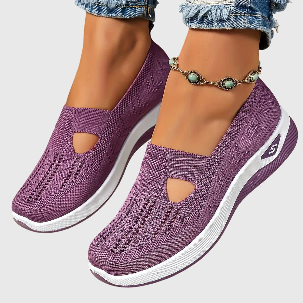 Orthopedic Slip-On Shoes for Comfort | Breathable Fabric | Casual Footwear