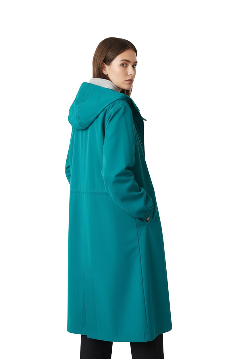 Stylish Lightweight Waterproof Rain Jacket for Women - Perfect for Outdoor Activities