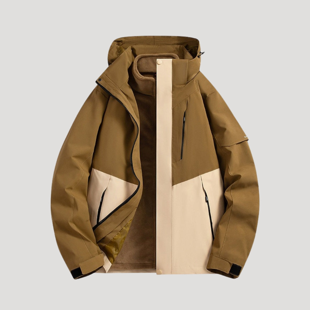 Women's Hooded Windbreaker Jacket | Zip Front – Casual, Outdoor