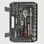108-Piece Ratchet Wrench Set Made of Chrome Vanadium – TorqueMaster