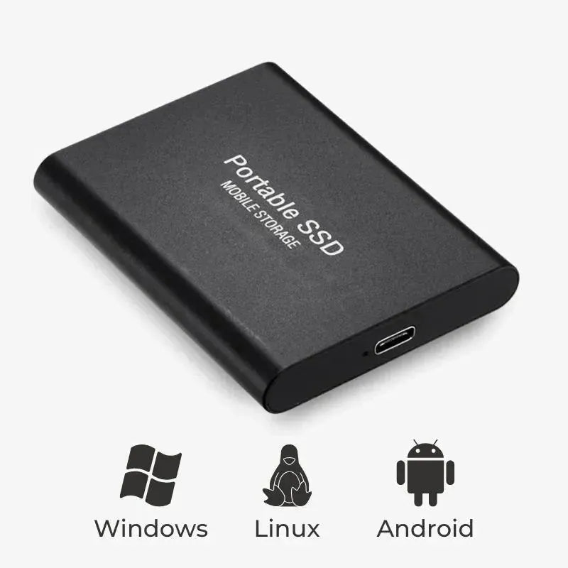 128GB Ultra Fast External SSD – Gaming, Travel