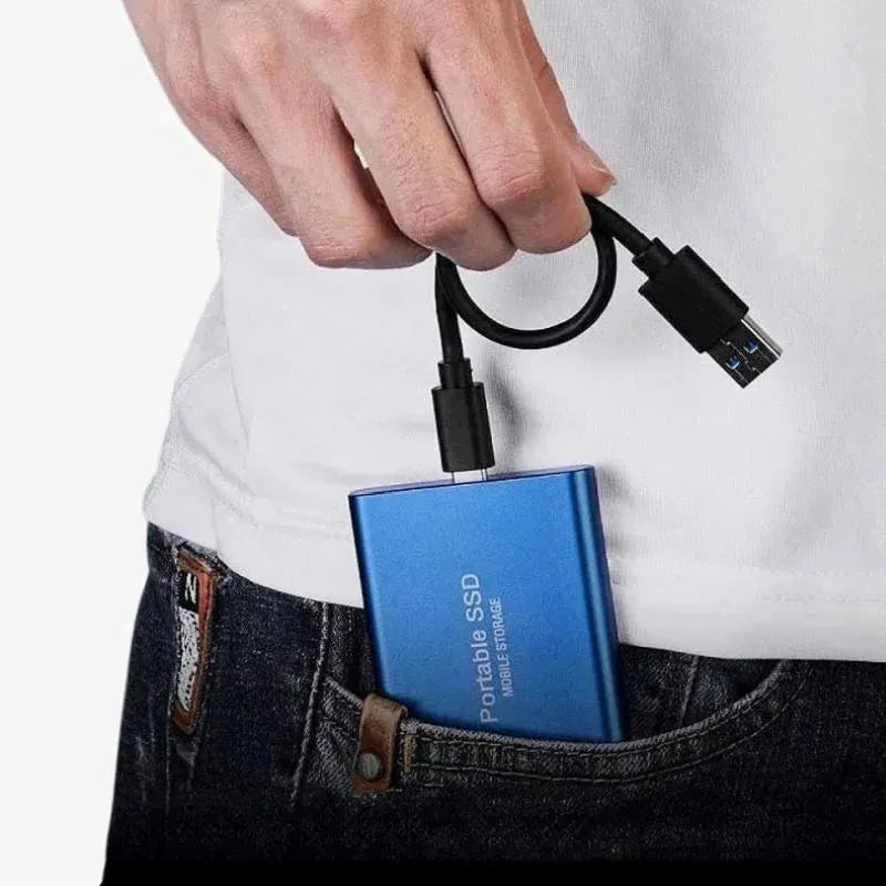 128GB Ultra Fast External SSD – Gaming, Travel