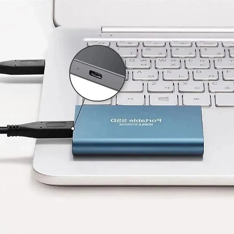 128GB Ultra Fast External SSD – Gaming, Travel