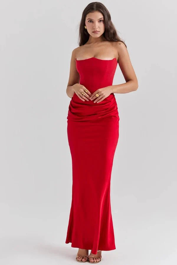 A-Line Maxi Dress for Women UK – Wedding Guest Summer Occasion Wear & Cocktail Attire