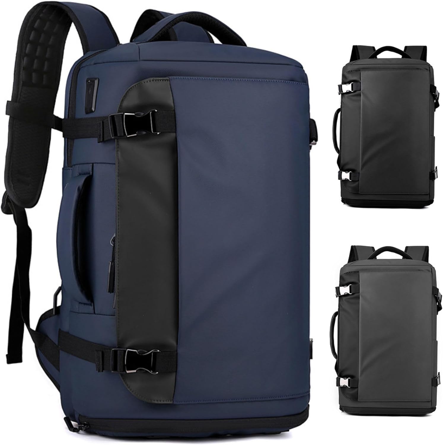15” Waterproof Laptop Backpack with USB-C Port – Travel, Home Office