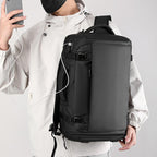 15” Waterproof Laptop Backpack with USB-C Port – Travel, Home Office