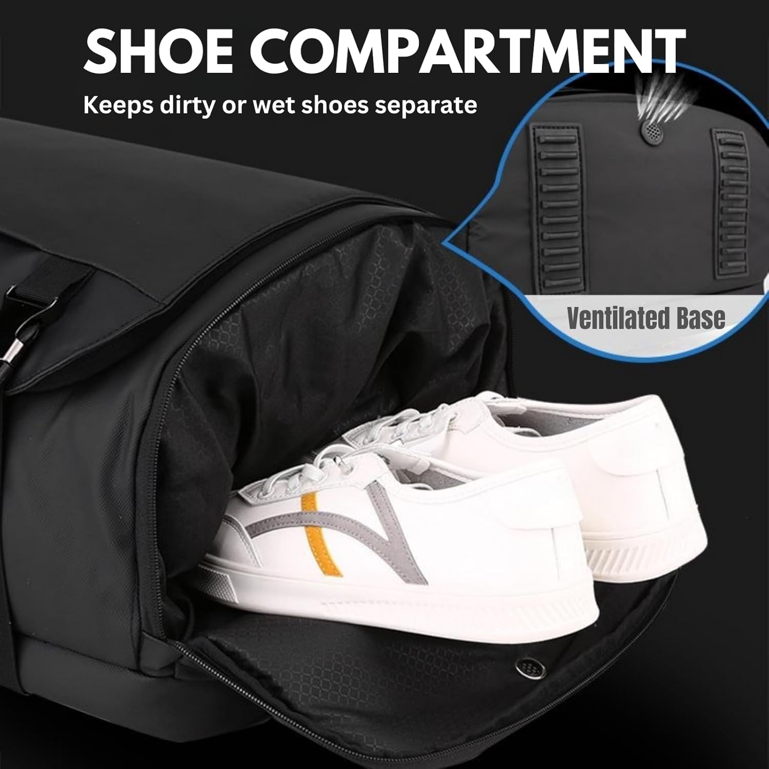 15” Waterproof Laptop Backpack with USB-C Port – Travel, Home Office