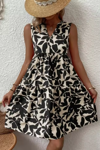 V-Neck Sleeveless Midi Dress for Women UK – Wedding Guest Cocktail Dress & Formal Attire