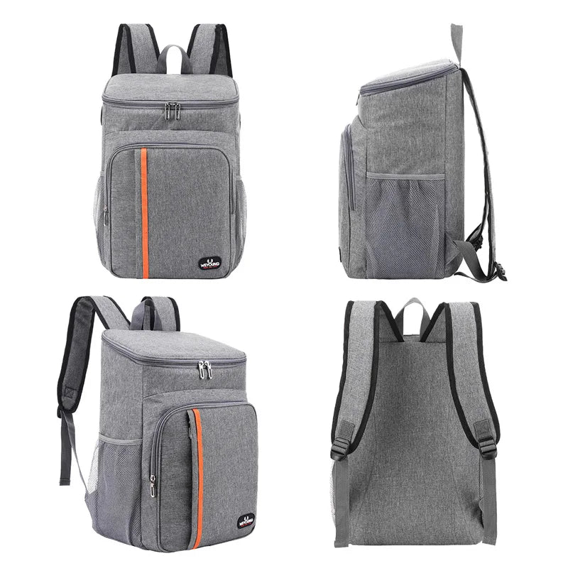 18L Portable Thermal Lunch Bag with Waterproof Insulation – Work, Travel