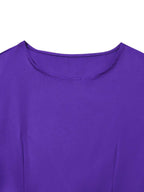 1960s Inspired Purple Dress – Casual Wear, Vintage Style