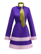 1960s Inspired Purple Dress – Casual Wear, Vintage Style