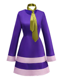 1960s Inspired Purple Dress – Casual Wear, Vintage Style