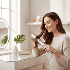 2-in-1 Rotating Hair Brush for Styling & Smoothing – Daily Care, Travel