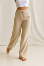 Knit Wide Leg Trousers for Women UK – Workwear Smart Casual & Holiday Wear