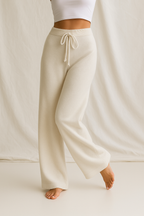 Knit Wide Leg Trousers for Women UK – Workwear Smart Casual & Holiday Wear