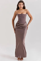 A-Line Maxi Dress for Women UK – Wedding Guest Summer Occasion Wear & Cocktail Attire