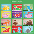 3D Animal Sticker Set – Fantasy Flora, Creative Decor, Kids' Crafts