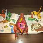 3D Pop-up Book Dinosaurs – Educational, Gift for Kids