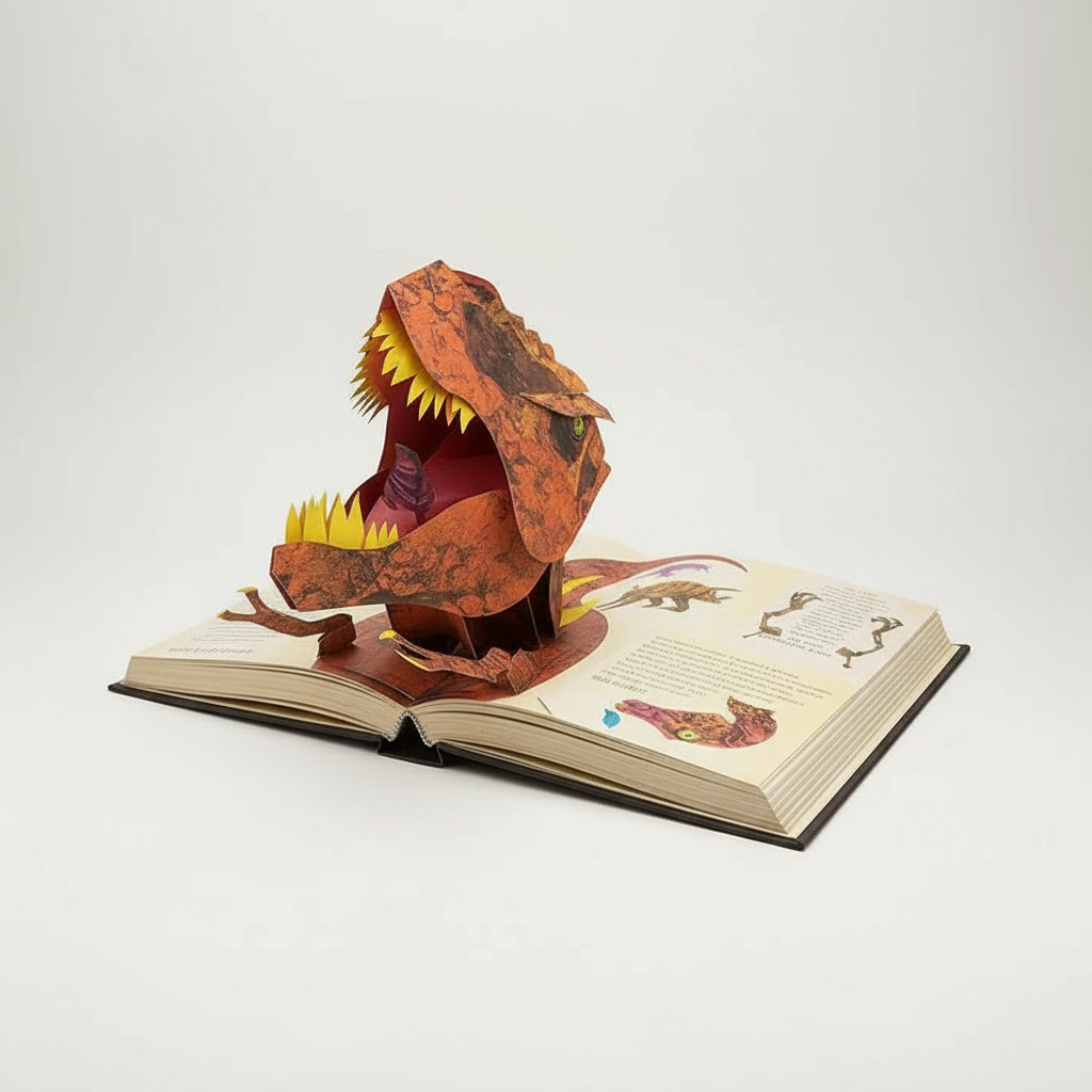 3D Pop-up Book Dinosaurs – Educational, Gift for Kids