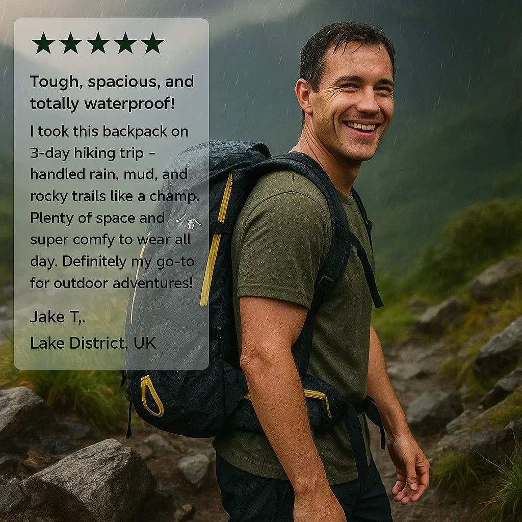 40L Waterproof Hiking Backpack – Outdoor Adventures, Travel
