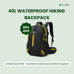 40L Waterproof Hiking Backpack – Outdoor Adventures, Travel