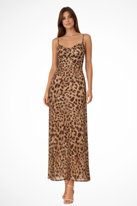 Leopard Maxi Dress for Women UK – Garden Party & Summer Occasion Wear